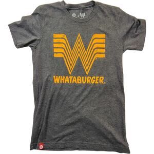 Tumbleweed TexStyles Men's Gray Whataburger Novelty Graphic T-shirt Size Small